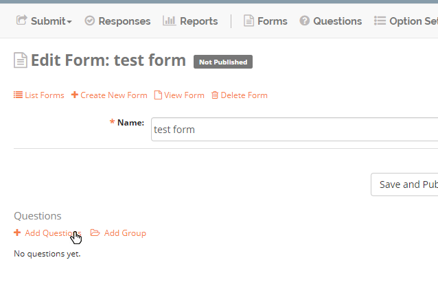Add Question